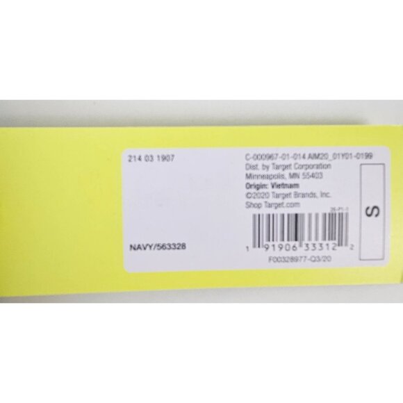 All In Motion Womens High Waisted Navy Pocket Leggings Small Workout Running - Picture 7 of 8